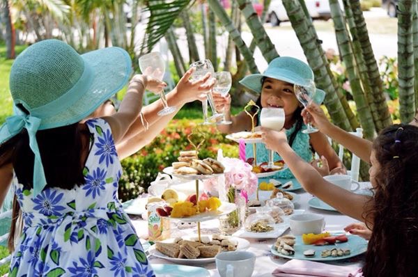 A little girl's birthday tea party opens eyes about small intimate wedding events and what the benefits of a small event are
